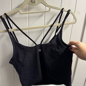 lululemon athletica Black Tank Top